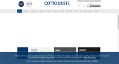 Desktop Screenshot of cottodeste.it