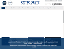 Tablet Screenshot of cottodeste.it